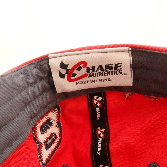 Budweiser Dale Earnhardt Jr 8 NASCAR Racing Red Baseball Cap Hat Men - Picture 10 of 11